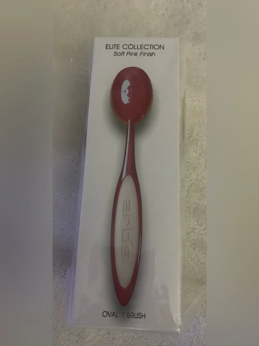 artis Elite Oval 7 Makeup Brush in Soft Pink Finish MSRP $80.00